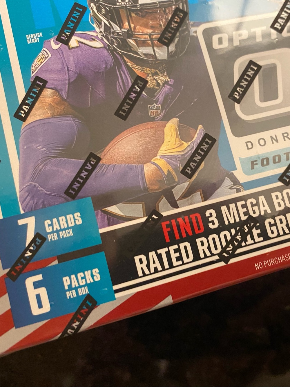 Panini - 2025 Donruss “Optic” NFL Football Mega Box (NEW/SEALED) - Picture 11 of 15